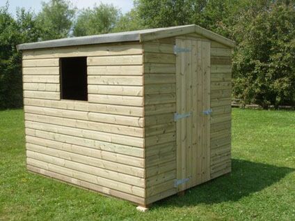 Hutton Apex Shed 8ft x 6ft