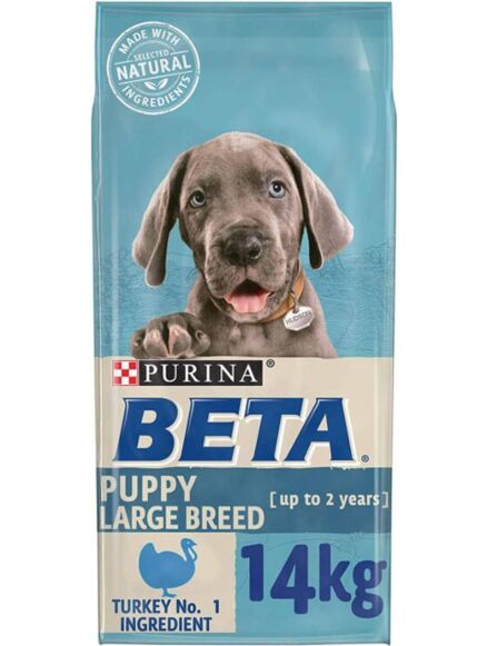 Purina Beta Puppy Large Breed Turkey 14KG