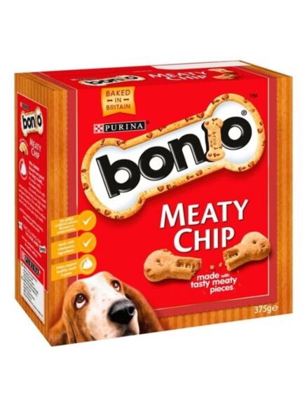 Purina Bonio Meaty Chip 375g