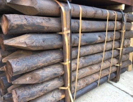 Creosote Post 2.4 X 125 - 150mm