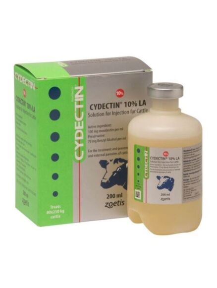 Cydectin LA 10% Cattle Injection 200ml