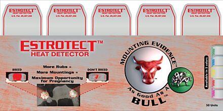 Dairymac Estrotect Heat Detector Red
