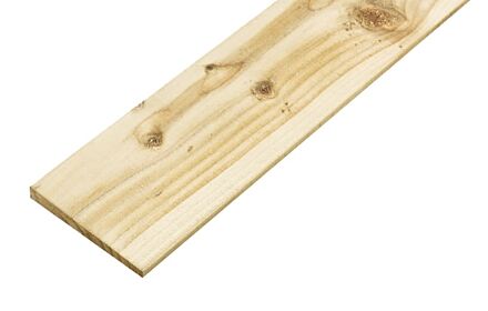 TIMBER FEATHEREDGE BOARD 10X125mm 1.8m
