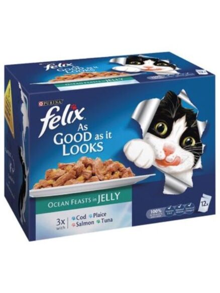 Felix AGAIL Ocean Feasts in Jelly 12pk
