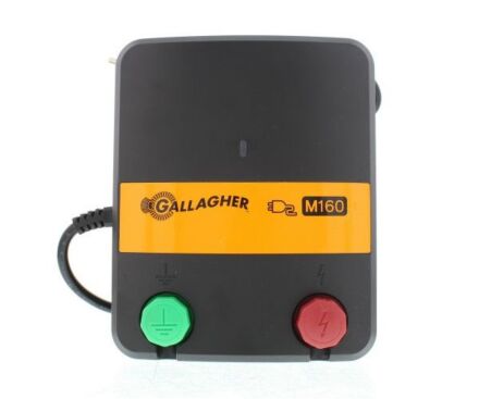 Gallagher M160 Mains Fencer + Free Voltage Tester