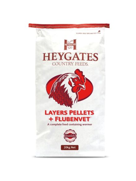 Heygates Layer Pellets + Flubenvet