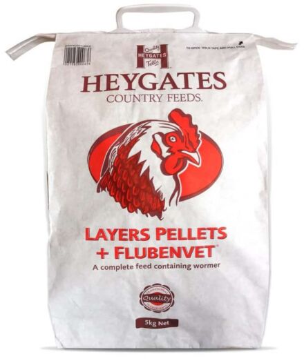 Heygates Layers Pellets with Flubenvet 5kg