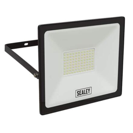 Sealey 70W SMD LED Extra Slim Floodlight with Wall Bracket