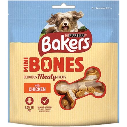 Bakers Mini Bones Adult Dog Treats 94g