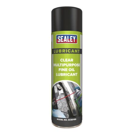 Sealey 500ml Clear Multipurpose Fine Oil Lubricant
