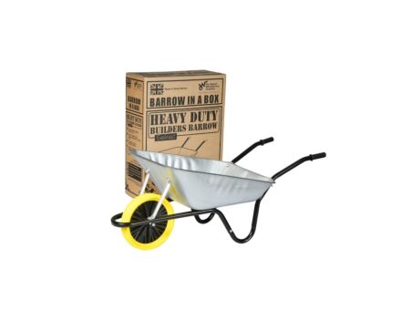 The Walsall Easiload Builders Barrow In A Box - Puncture-proof Wheel